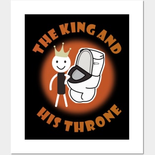 The King And His Throne Posters and Art